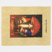 Couverture Polaire Champignons et Gnomes d'Amanita (Devant (Horizontal))