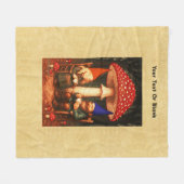 Couverture Polaire Champignons et Gnomes d'Amanita (Devant (Horizontal))