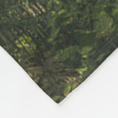 Couverture Polaire Champignons lapins des fées forestières enchantées (Coin)