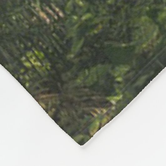 Couverture Polaire Champignons lapins des fées forestières enchantées (Coin)