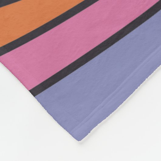 Couverture Polaire Champignons psychédéliques super 60s Hippie Retro (Coin)