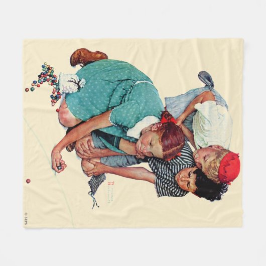 Couverture Polaire Champion de marbre (Devant (Horizontal))