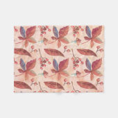 Couverture Polaire Champs de fleurs (Devant (Horizontal))