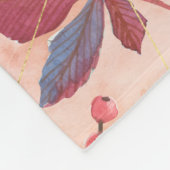 Couverture Polaire Champs de fleurs (Coin)