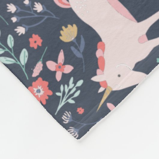 Couverture Polaire Champs Unicorne (Coin)