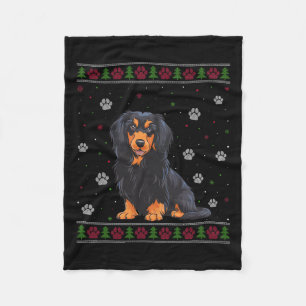 Couverture Polaire Chandail de Noël de Havanais Xmas animal chien Lov