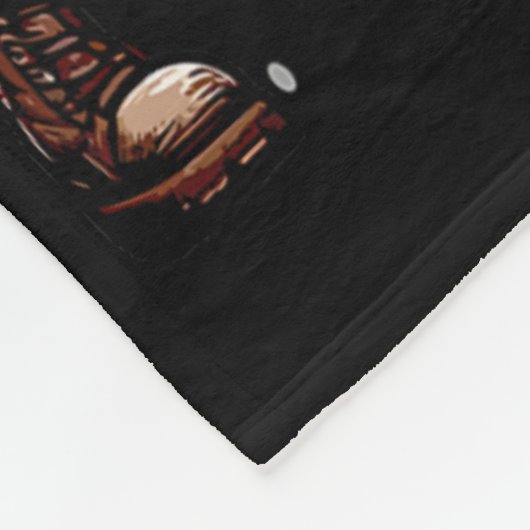 Couverture Polaire Chandail de Noël père Noël Boxing Reindeer (Coin)