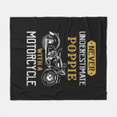 Couverture Polaire Changer de nom Ne jamais sous-estimer la moto gran (Devant (Horizontal))