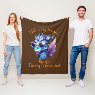 Couverture Polaire Changer le texte, je parle Ma thérapie dragon est
