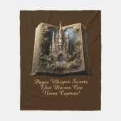 Couverture Polaire Changer le texte, Pages Whisper Secrets, Réserver (Devant)