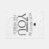 Couverture Polaire Changer noir (Devant (Horizontal))