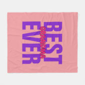 Couverture Polaire Changer tout le texte meilleur grand-mère nom de m (Devant (Horizontal))