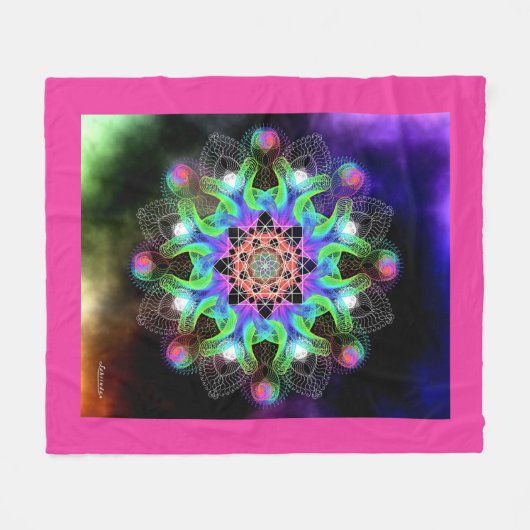 Couverture Polaire Chanson de printemps (Devant (Horizontal))