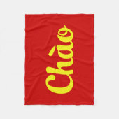 Couverture Polaire Chào / Hello ~ Vietnam / Vietnamien / Tiêt Viêt (Devant)