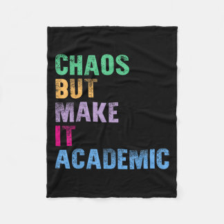 Couverture Polaire Chaos Mais Rendre Il Universitaire Drôle Branché R