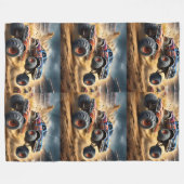 Couverture Polaire Chaos sur les roues : Monster Truck Smash Derby (Devant (Horizontal))