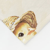Couverture Polaire Chapeau de poulet jaune (Coin)