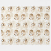 Couverture Polaire Chapeaux de plage Cream Sand (Devant (Horizontal))