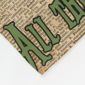 Couverture Polaire Chapelier fou, Alice au pays des merveilles, art (Coin)