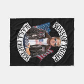 Couverture Polaire Chapitre 2024 de Trump Maga (Devant (Horizontal))