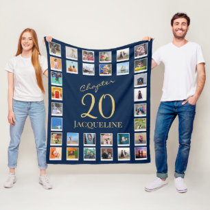 Couverture Polaire Chapitre 20 Blue Gold 20th Birthday Photo