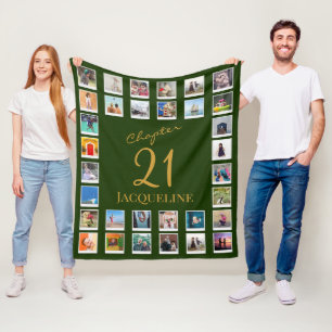Couverture Polaire Chapitre 21 Or Vert 21ème anniversaire Photo