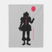 Couverture Polaire Chapitre 2 | Silhouette Pennywise (Devant)