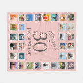 Couverture Polaire Chapitre 30 Gris rose 30e anniversaire Photo (Devant (Horizontal))