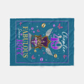 Couverture Polaire Chapter 49 Fabulous Since 1977 49th Birthday Women (Devant (Horizontal))