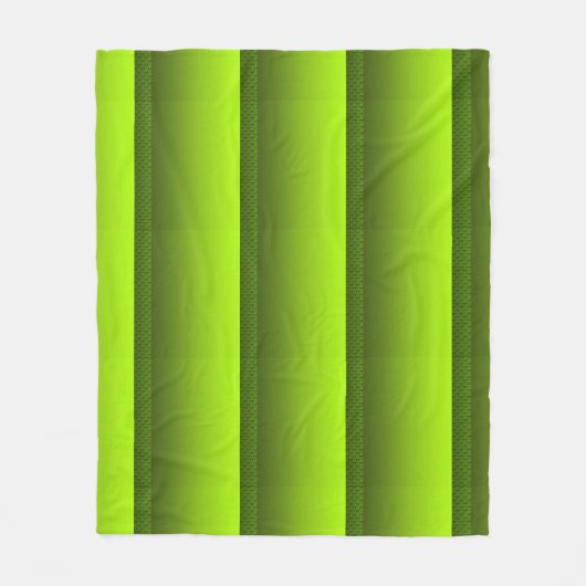 Couverture Polaire Charbon vert (Devant)