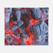 Couverture Polaire Charbons chauds (Devant (Horizontal))