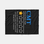 Couverture Polaire Charcot Marie Tooth Disease Awareness Cmt Not Reco (Devant (Horizontal))