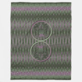 Couverture Polaire Chardon écossais (Devant)