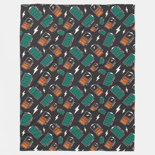 Couverture Polaire charge de batterie (Devant)