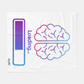 Couverture Polaire chargement du cerveau (Devant (Horizontal))