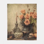 Couverture Polaire Chariot Halloween vintage (4) (Devant)