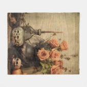 Couverture Polaire Chariot Halloween vintage (4) (Devant (Horizontal))