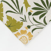 Couverture Polaire Charles Voysey Parmi les Feuilles avec les oiseaux (Coin)