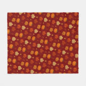 Couverture Polaire Charmant automne cosy (Devant (Horizontal))