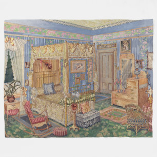 Couverture Polaire Charme Ancien Rétro