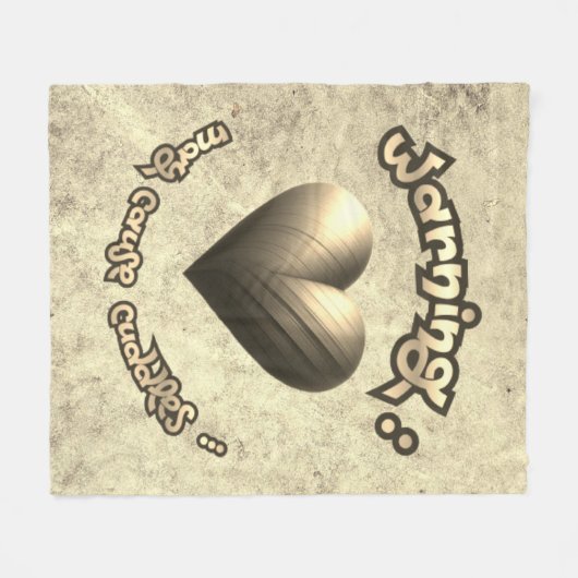 Couverture Polaire - Charming Cool Dude (Devant (Horizontal))