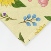Couverture Polaire Charming Summer Meadow Floral pattern blanket (Coin)