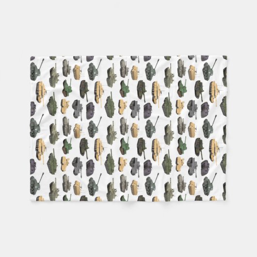 Couverture Polaire Chars de combat multiples (Devant (Horizontal))