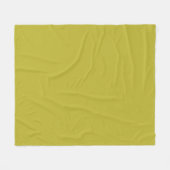 Couverture Polaire CHARTREUSE Jaune verdâtre uni (Devant (Horizontal))