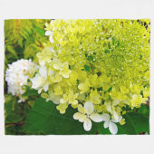 Couverture Polaire Chartreuse Vert, Hydrangea Limelight, (Devant (Horizontal))