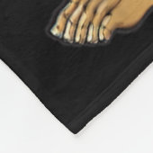 Couverture Polaire Chasse amusante aux oeufs de Pâques (Coin)