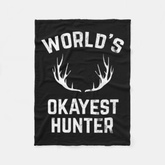Couverture Polaire Chasse amusante pour les chasseurs les plus Okayes