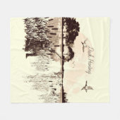 Couverture Polaire Chasse au canard (Devant (Horizontal))