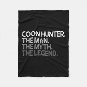 Couverture Polaire Chasse Au Coon Racon Chasse À L'Homme Mythe Légend