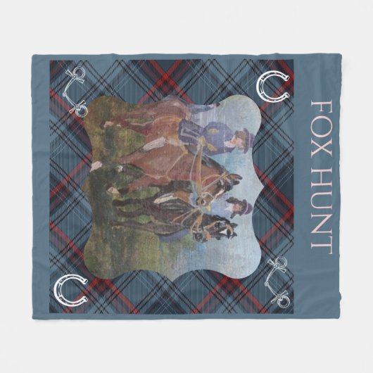 Couverture Polaire chasse au renard (Devant (Horizontal))